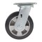Vestil Rubber Rigid Caster 6 In. Diameter x 2 In. Width 771 Lb. Capacity Black/Gray CST-VE-6X2MRA-R - alternate 8